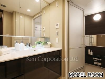 パウダールーム※MODEL ROOM ※15階の同じ間取タイプを撮影。仕様が異なることがあります。