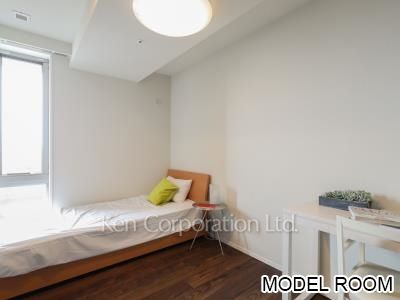 大崎ガーデンレジデンスの写真 ベッドルーム※MODEL ROOM ※15階の同じ間取タイプを撮影。仕様が異なることがあります。