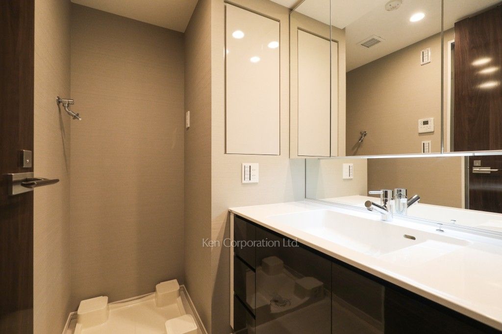 大崎ガーデンレジデンスの写真 パウダールーム ※9階の同じ間取タイプを撮影。仕様が異なることがあります。