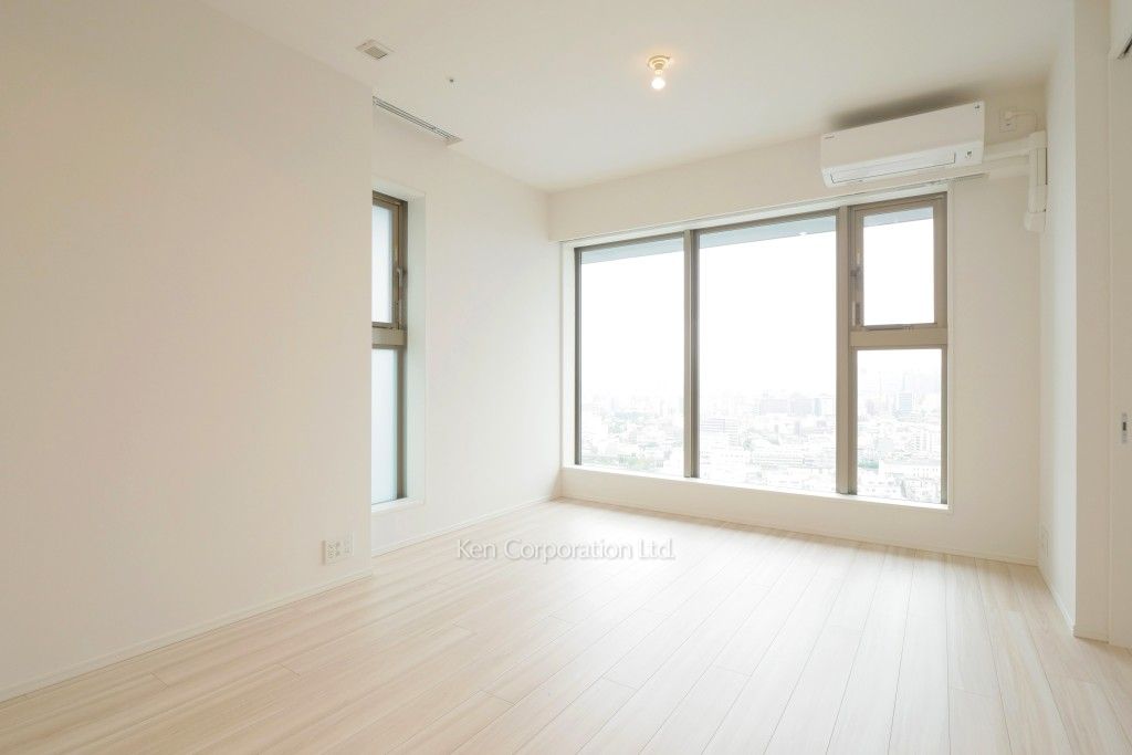 大崎ガーデンレジデンスの写真 居室（LDなど） ※22階の同じ間取タイプを撮影。仕様が異なることがあります。