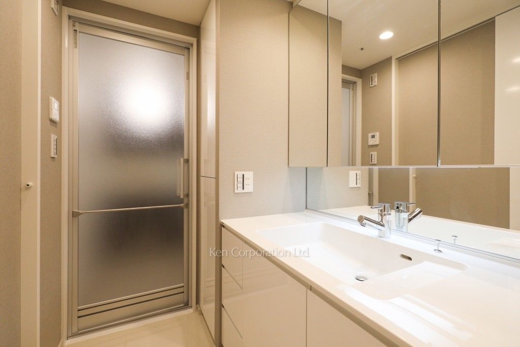 大崎ガーデンレジデンスの写真 パウダールーム ※19階の同じ間取タイプを撮影。仕様が異なることがあります。