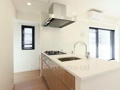 パークアクシス日本橋浜町レジデンスの写真 キッチン ※5階の同じ間取タイプを撮影。仕様が異なることがあります。