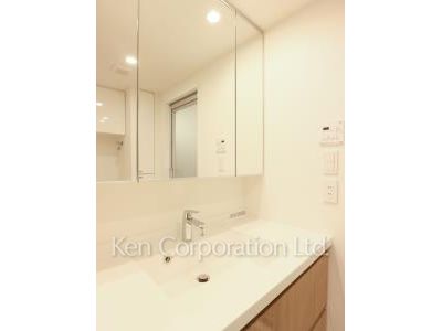 パークアクシス日本橋浜町レジデンスの写真 パウダールーム ※5階の同じ間取タイプを撮影。仕様が異なることがあります。