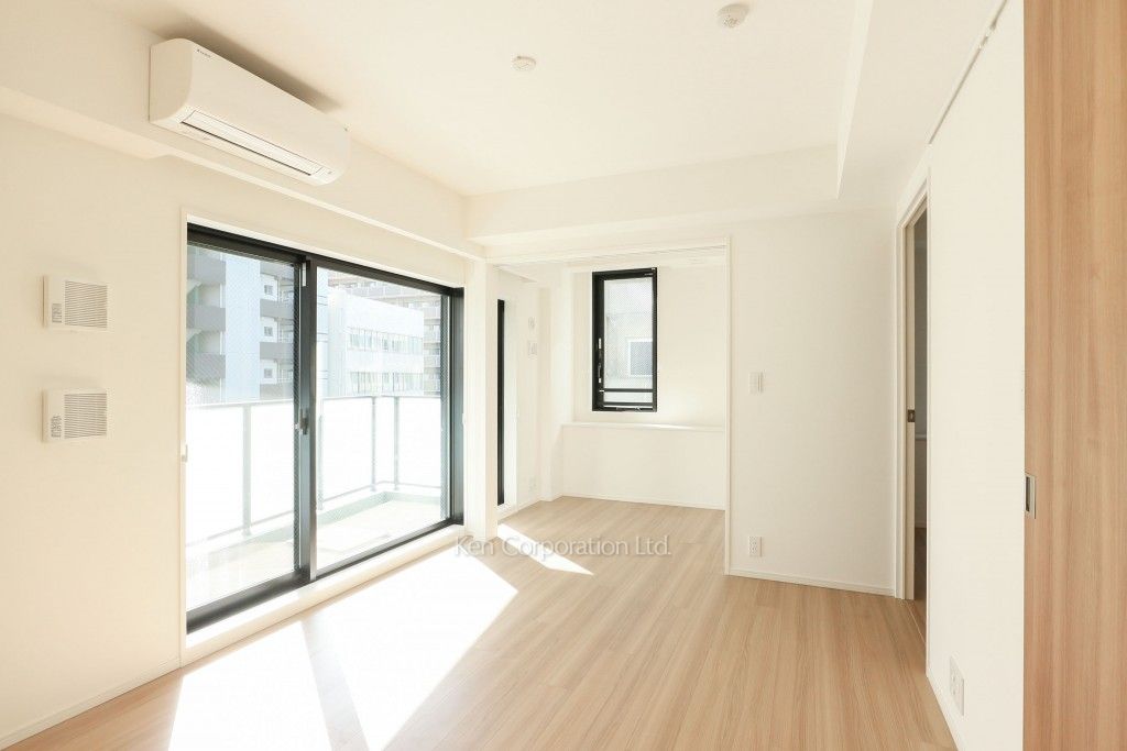 パークアクシス日本橋浜町レジデンスの写真 居室（LDなど） ※5階の同じ間取タイプを撮影。仕様が異なることがあります。