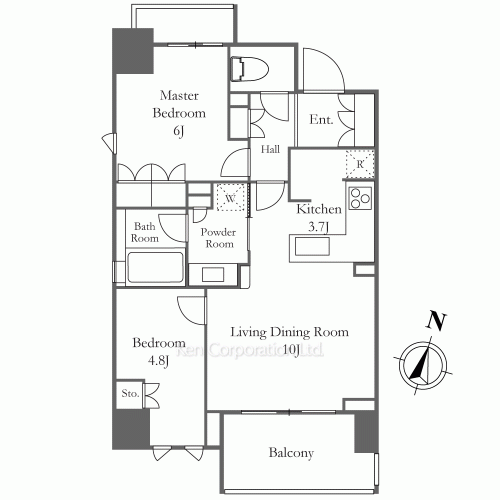 IBIS三番町の写真 間取り