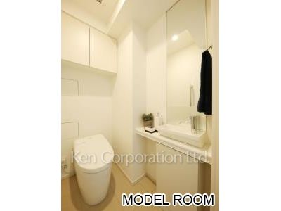 プライムガーデン西麻布の写真 トイレ※MODEL ROOM