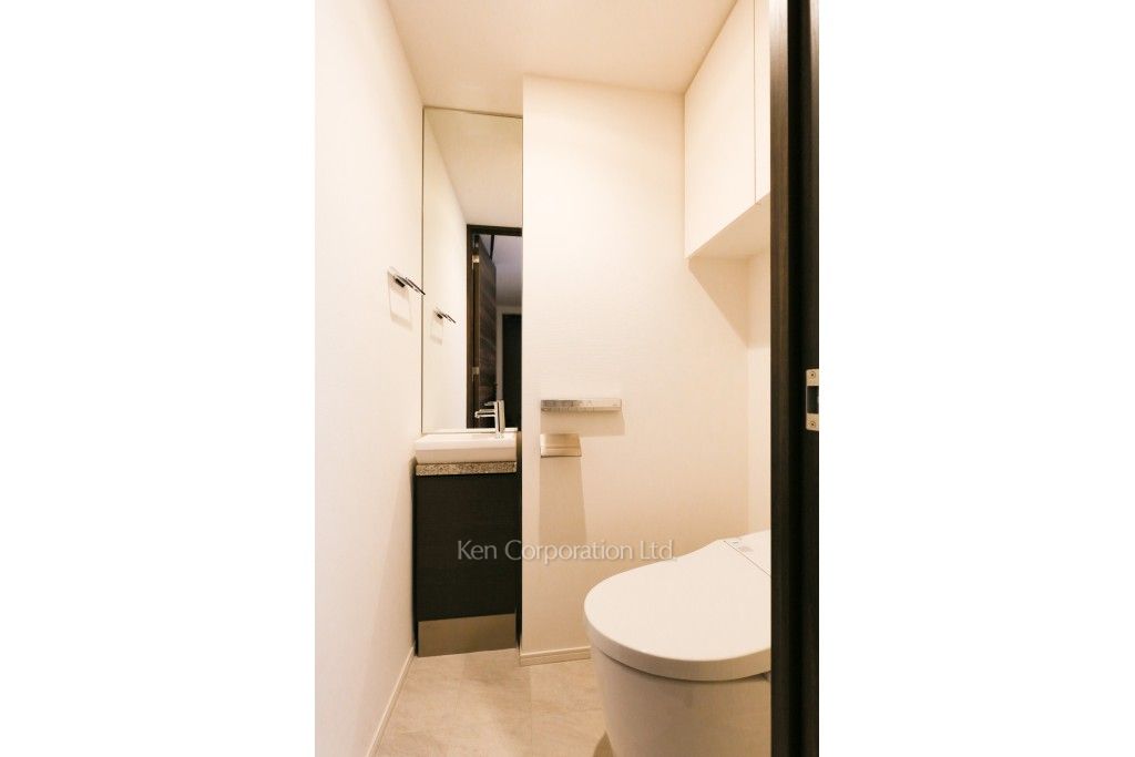 ザ・パークハビオ柿の木坂の写真 トイレ ※3階の同じ間取タイプを撮影。仕様が異なることがあります。