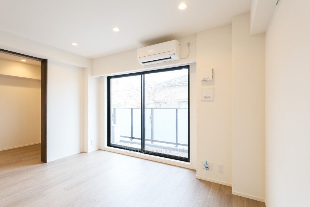 ザ・パークハビオ柿の木坂の写真 居室（LDなど） ※3階の同じ間取タイプを撮影。仕様が異なることがあります。