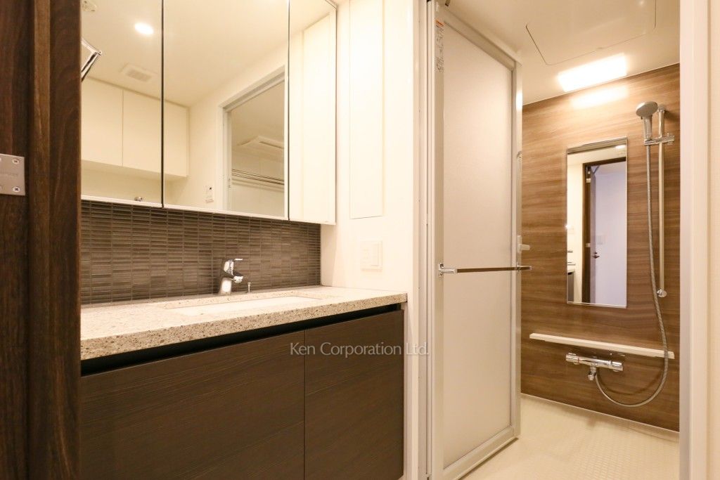 ザ・パークハビオ柿の木坂の写真 パウダールーム ※3階の同じ間取タイプを撮影。仕様が異なることがあります。