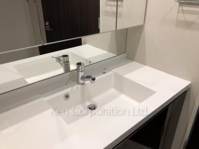 クロスレジデンス飯田橋の写真 パウダールーム