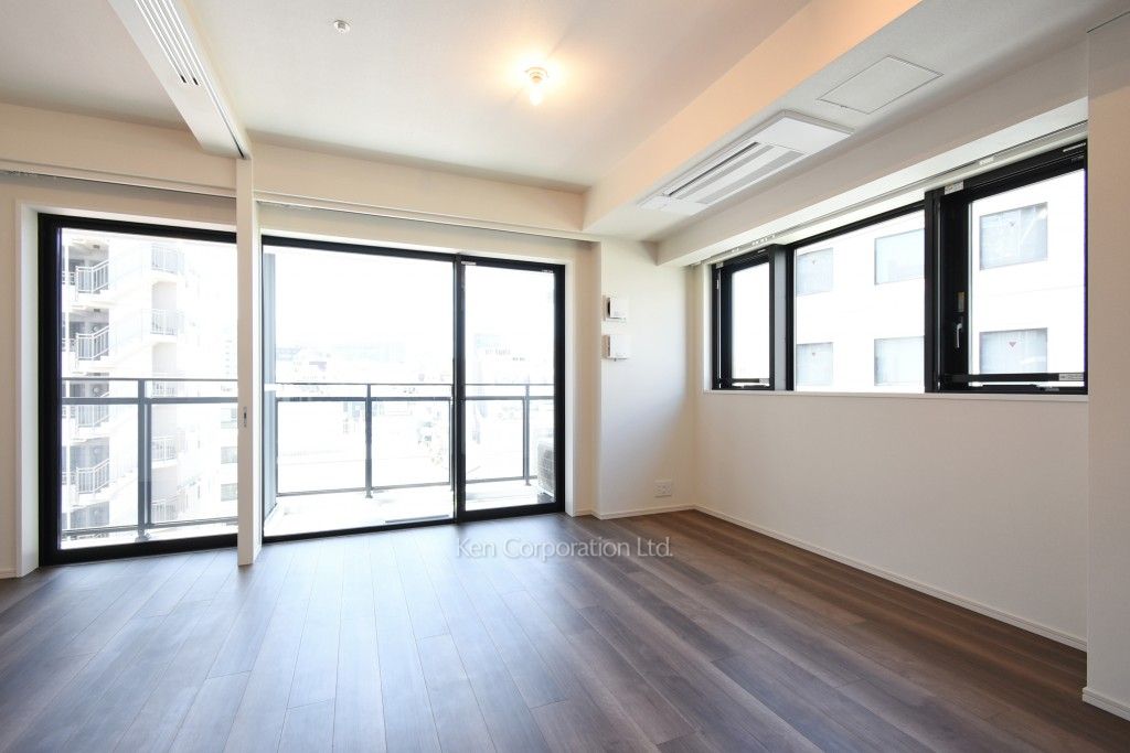 パークフラッツ渋谷神山町の写真 居室（LDなど） ※5階の同じ間取タイプを撮影。仕様が異なることがあります。