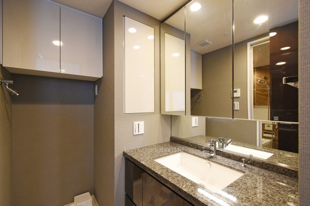 パークフラッツ渋谷神山町の写真 パウダールーム ※5階の同じ間取タイプを撮影。仕様が異なることがあります。