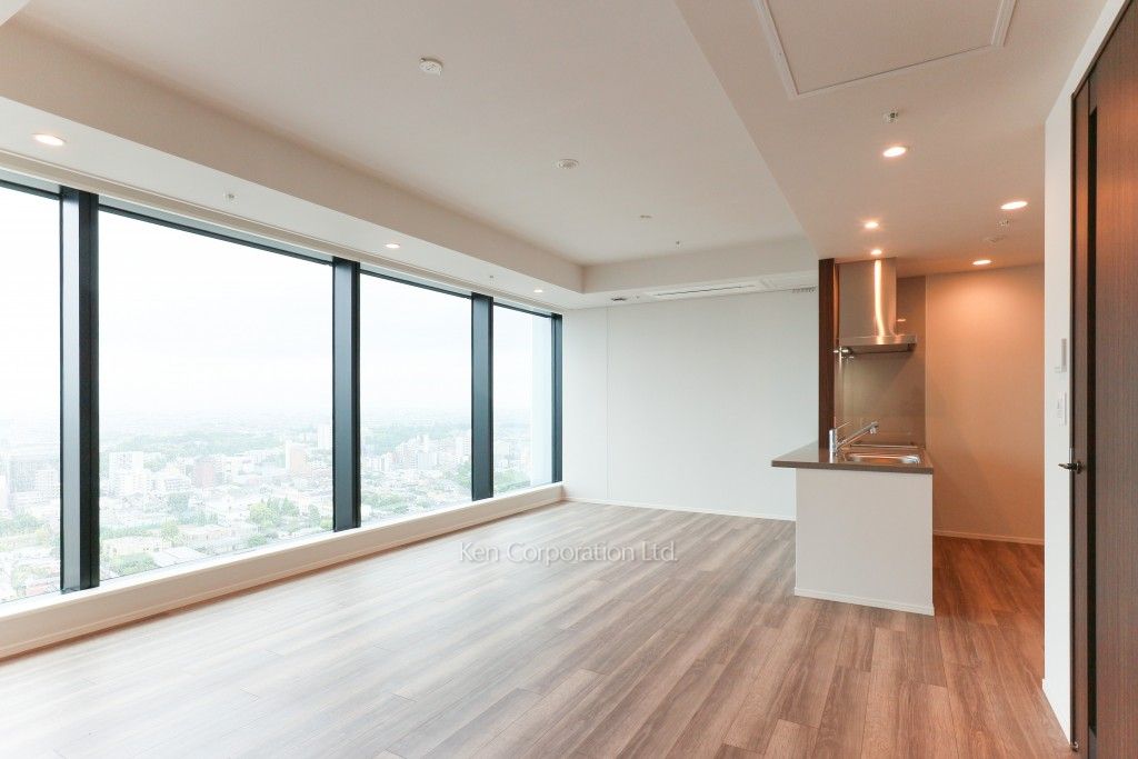 ラ・トゥール渋谷宇田川の写真 居室（LDなど） ※21階の同じ間取タイプを撮影。仕様が異なることがあります。