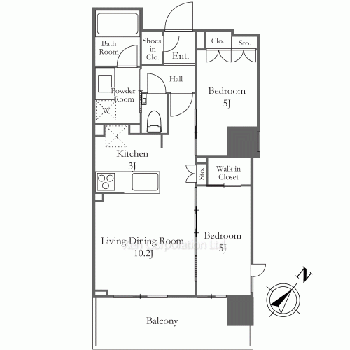 ルフォン白金台ザ・タワーレジデンスの写真 間取り