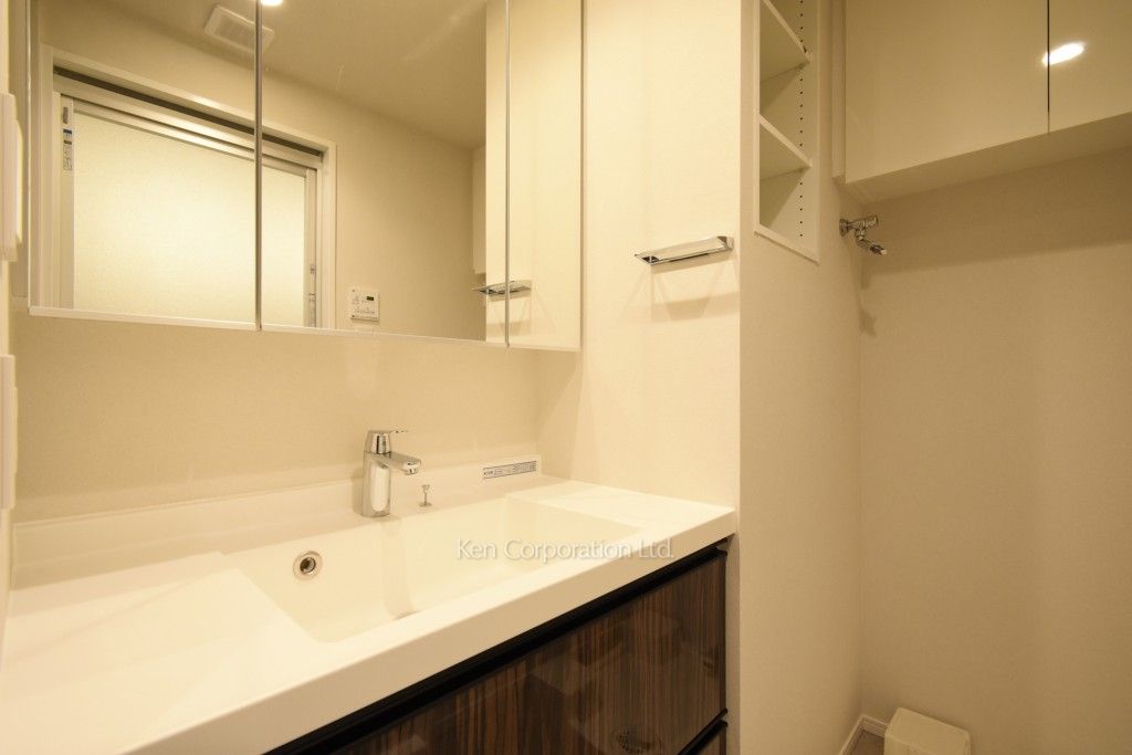 パークアクシス虎ノ門の写真 パウダールーム ※10階の同じ間取タイプを撮影。仕様が異なることがあります。