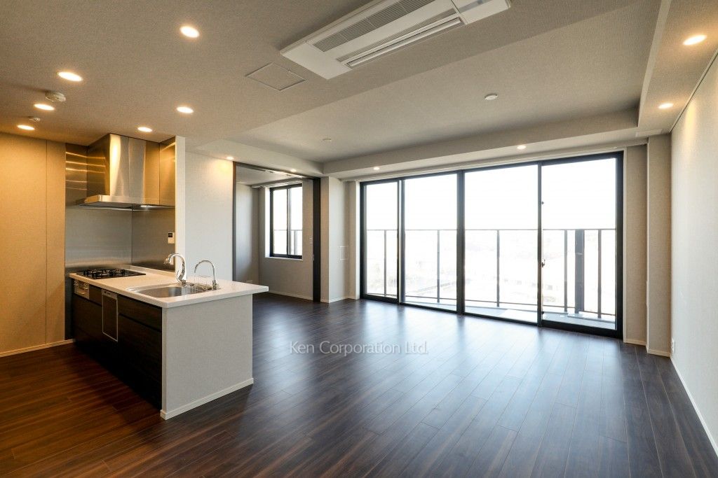 ラ・トゥール渋谷神南の写真 居室（LDなど） ※9階の同じ間取タイプを撮影。仕様が異なることがあります。