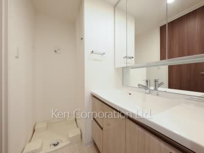 ルビア赤坂の写真 パウダールーム ※12階の同じ間取タイプを撮影。仕様が異なることがあります。