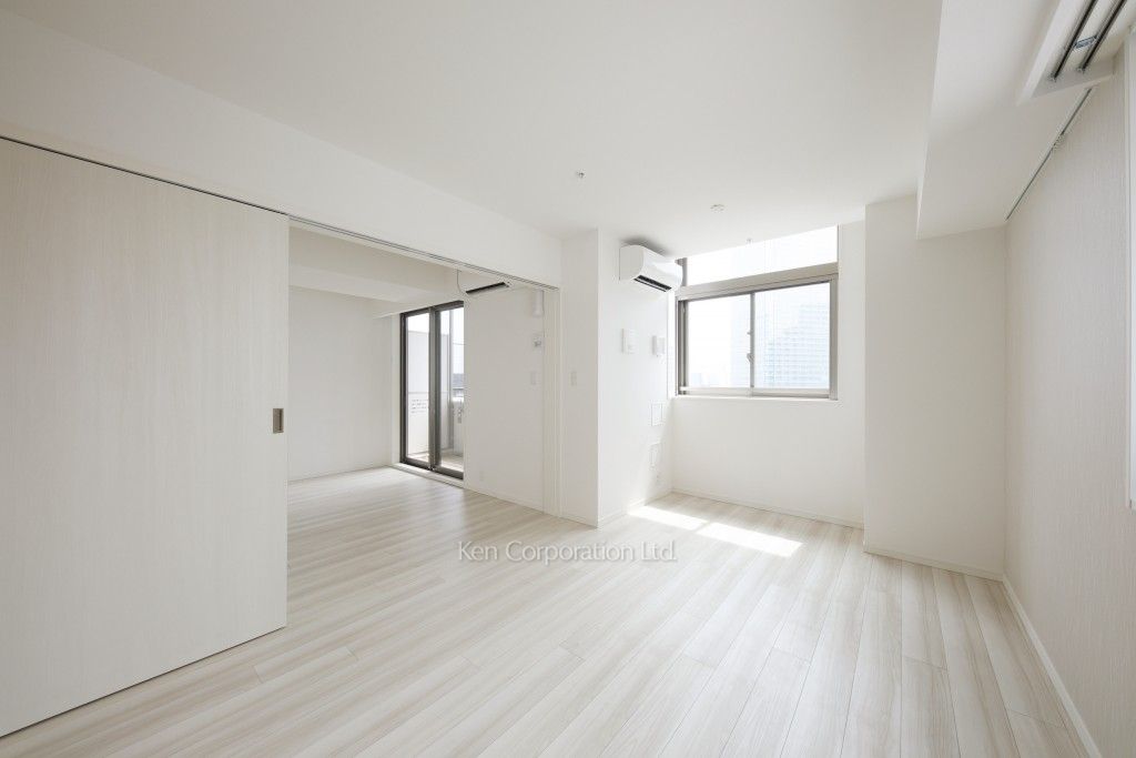 ルビア赤坂の写真 居室（LDなど） ※12階の同じ間取タイプを撮影。仕様が異なることがあります。