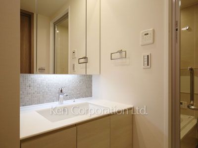 六本木グランドタワーレジデンスの写真 パウダールーム ※10階の同じ間取タイプを撮影。仕様が異なることがあります。