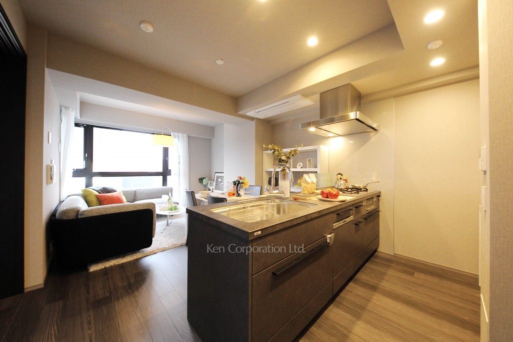 ジオイド三番町の写真 キッチン　※MODEL ROOM ※10階の同じ間取タイプを撮影。仕様が異なることがあります。