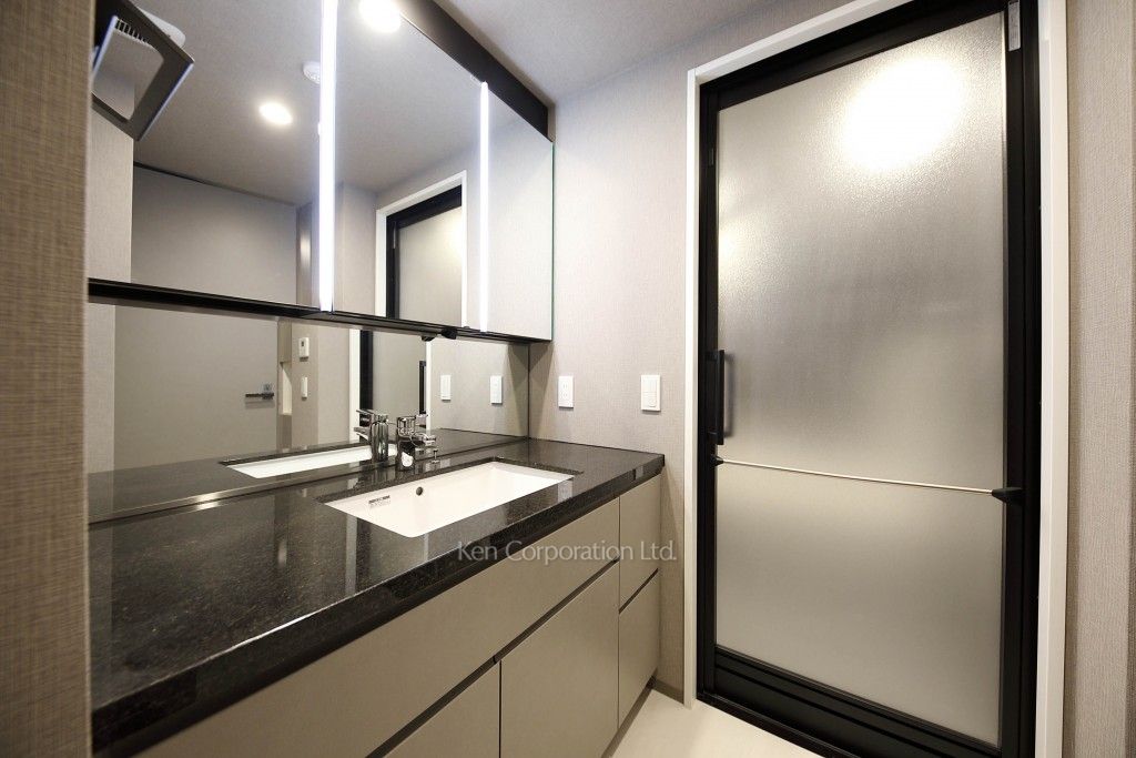 ジオイド三番町の写真 パウダールーム ※5階の同じ間取タイプを撮影。仕様が異なることがあります。