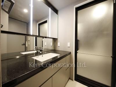 ジオイド三番町の写真 パウダールーム ※10階の同じ間取タイプを撮影。仕様が異なることがあります。