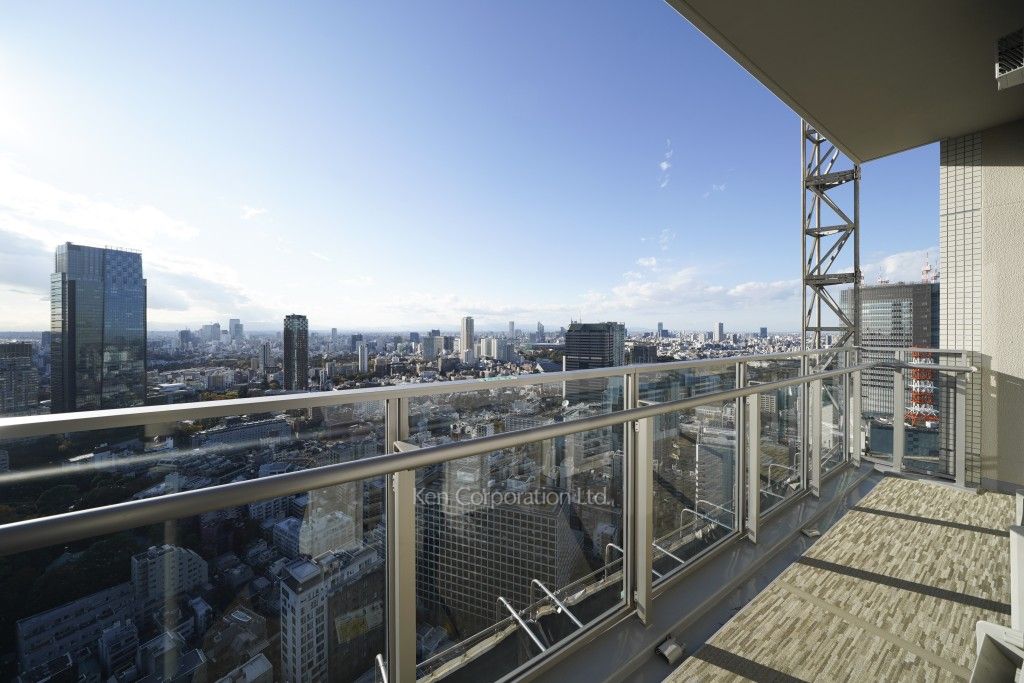 赤坂タワーレジデンスTop of the Hillの写真 バルコニー