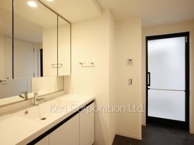 JP noie 恵比寿西の写真 パウダールーム ※3階の同じ間取タイプを撮影。仕様が異なることがあります。