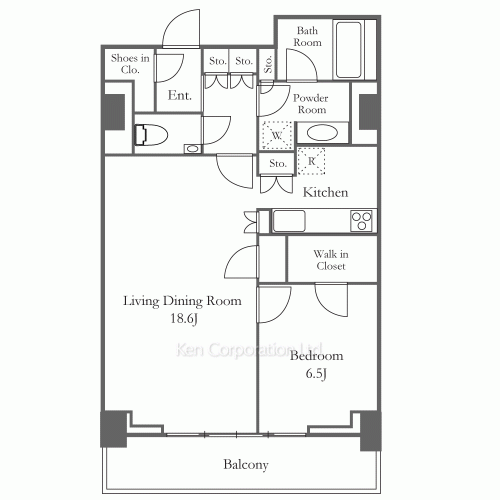 JP noie 恵比寿西の写真 間取り