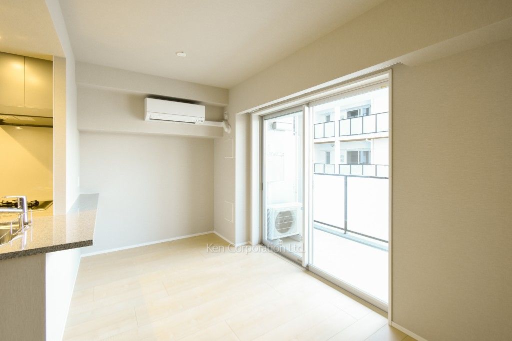 LIBRGRANT西新宿の写真 居室（LDなど） ※10階の同じ間取タイプを撮影。仕様が異なることがあります。