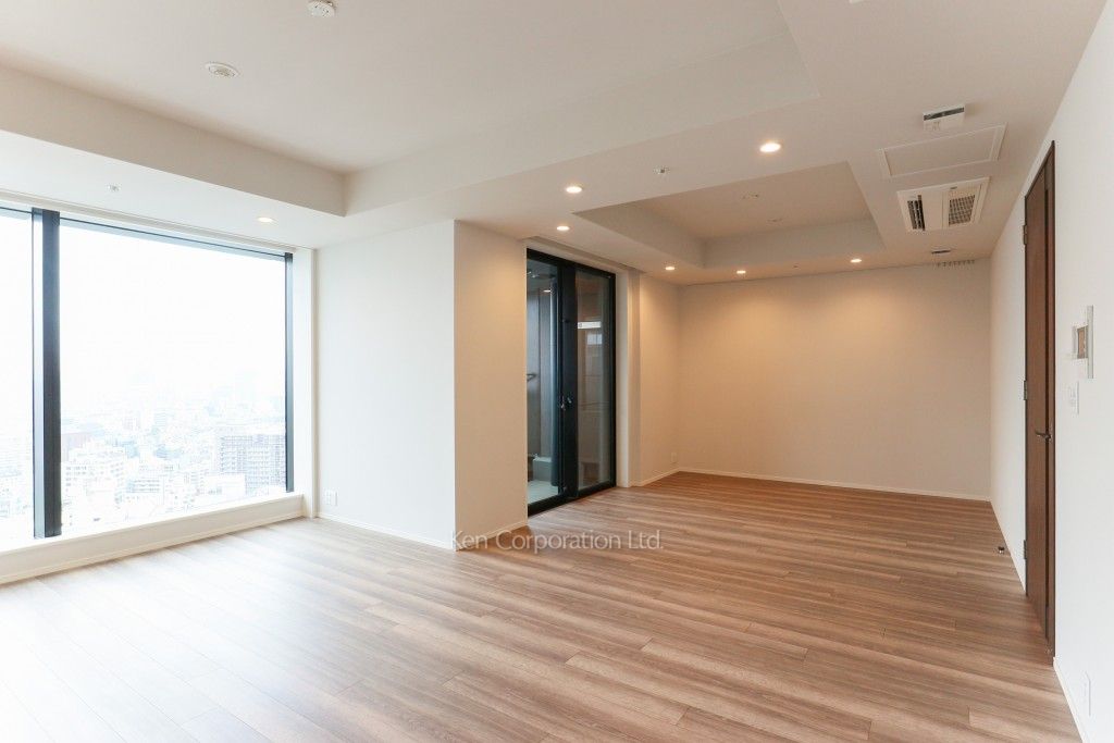 ラ・トゥール渋谷宇田川の写真 居室（LDなど） ※21階の同じ間取タイプを撮影。仕様が異なることがあります。