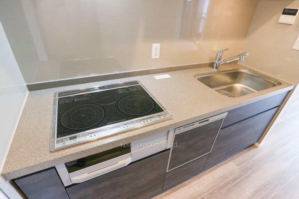 ラ・トゥール渋谷宇田川の写真 キッチン ※21階の同じ間取タイプを撮影。仕様が異なることがあります。