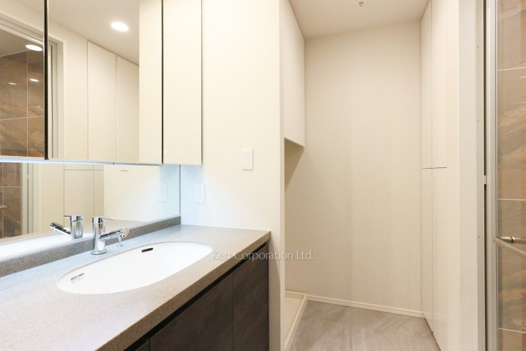 ラ・トゥール渋谷宇田川の写真 パウダールーム ※21階の同じ間取タイプを撮影。仕様が異なることがあります。