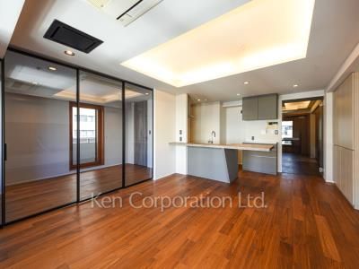 グランドメゾン恵比寿の杜フロントレジデンスの写真 リビングルーム