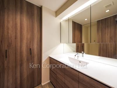 グランドメゾン恵比寿の杜フロントレジデンスの写真 パウダールーム