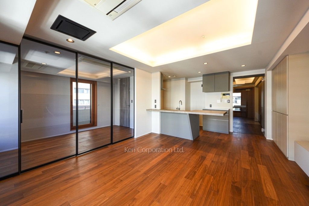 グランドメゾン恵比寿の杜フロントレジデンスの写真 リビングルーム