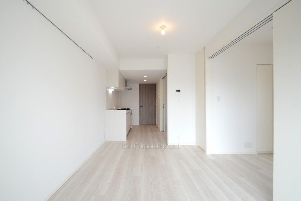 パークナードフィット南青山Gardenの写真 居室（LDなど） ※8階の同じ間取タイプを撮影。仕様が異なることがあります。