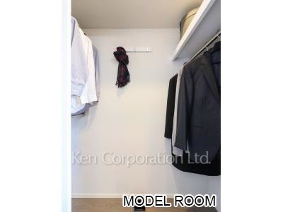 ミュプレ表参道の写真 ウォークインクローゼット※MODEL ROOM