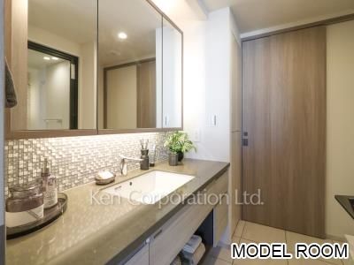 ミュプレ表参道の写真 パウダールーム　※MODEL ROOM