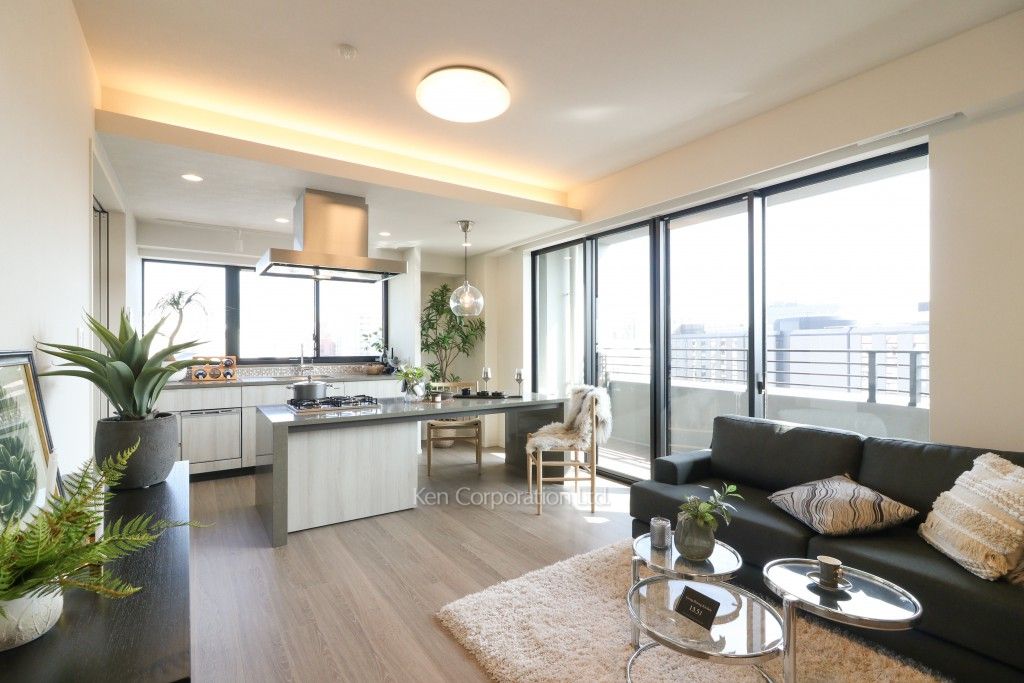 ミュプレ表参道の写真 居室（LDなど）　※MODEL ROOM