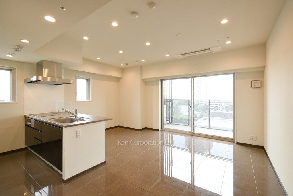 カーサスプレンディッド麻布十番の写真 居室（LDなど） ※12階の同じ間取タイプを撮影。仕様が異なることがあります。