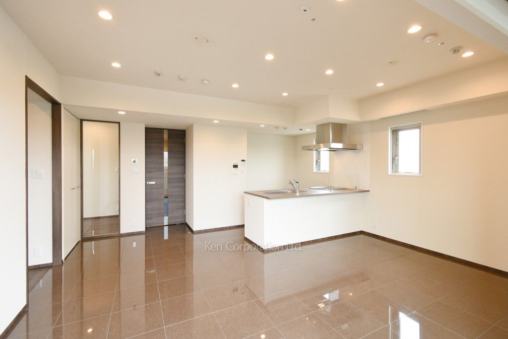 カーサスプレンディッド麻布十番の写真 居室（LDなど） ※12階の同じ間取タイプを撮影。仕様が異なることがあります。