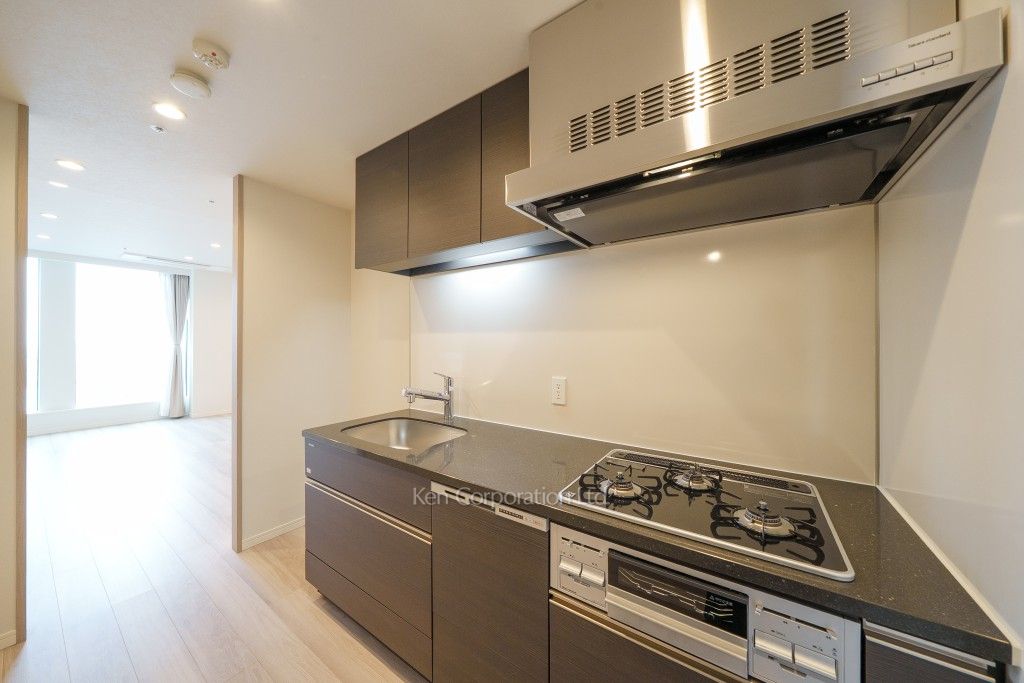 Dマークス西新宿タワーの写真 キッチン ※23階の同じ間取タイプを撮影。仕様が異なることがあります。