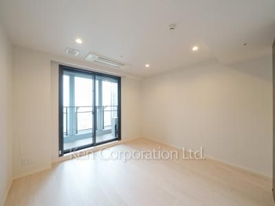 マスターベッドルーム ※24階の同じ間取タイプを撮影。仕様が異なることがあります。