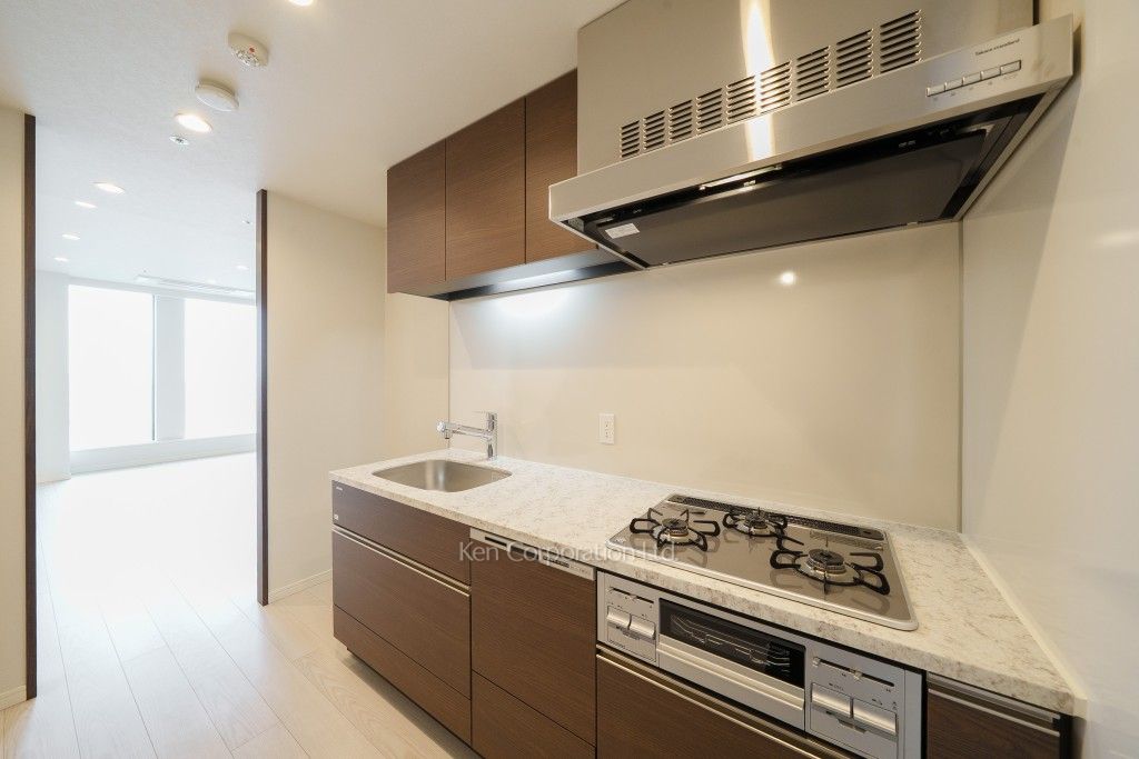 Dマークス西新宿タワーの写真 キッチン ※24階の同じ間取タイプを撮影。仕様が異なることがあります。