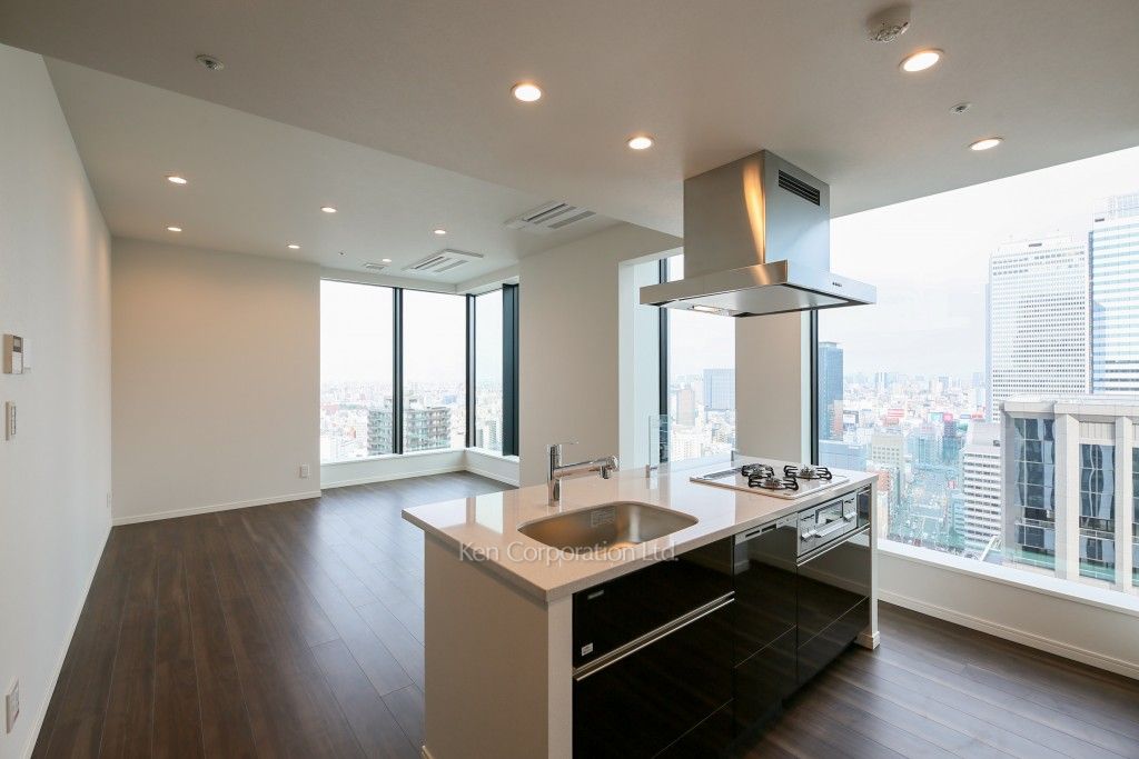 Dマークス西新宿タワーの写真 居室（LDなど） ※28階の同じ間取タイプを撮影。仕様が異なることがあります。