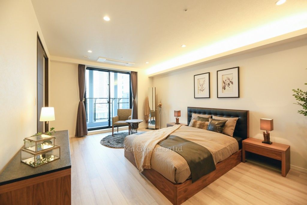 Dマークス西新宿タワーの写真 マスターベッドルーム　※MODEL ROOM