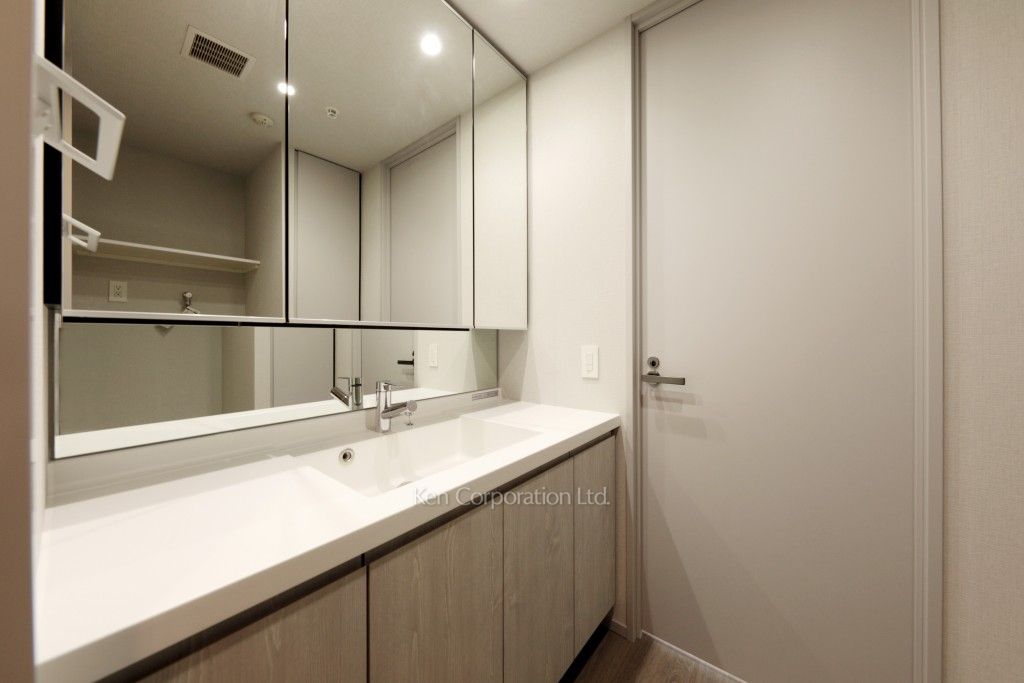 ウィズ原宿レジデンスの写真 パウダールーム ※6階の同じ間取タイプを撮影。仕様が異なることがあります。