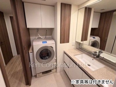 グランリビオ高輪三丁目の写真 パウダールーム　※家具等は付きません