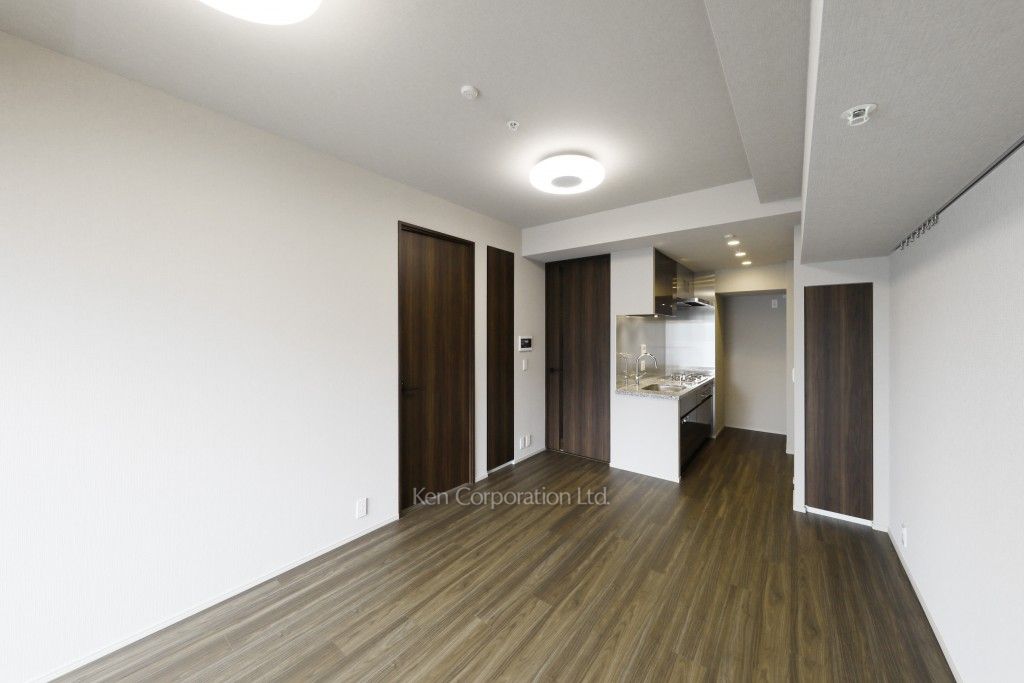 東京ポートシティ竹芝 レジデンスタワーの写真 居室（LDなど） ※16階の同じ間取タイプを撮影。仕様が異なることがあります。